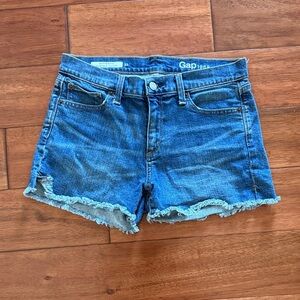 GAP Authentic Summer Short Blue Jean Shorts Size 27